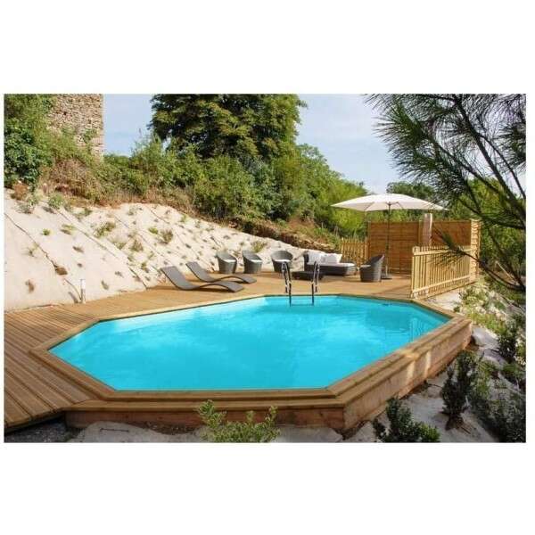 Ovalni bazen 6,72 X 4,72 X 1,46m Varmela set - Slika 1