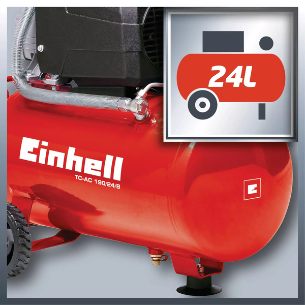 Vazdušni kompresor 1.500W TC-AC 190/24/8 Einhell - Slika 9
