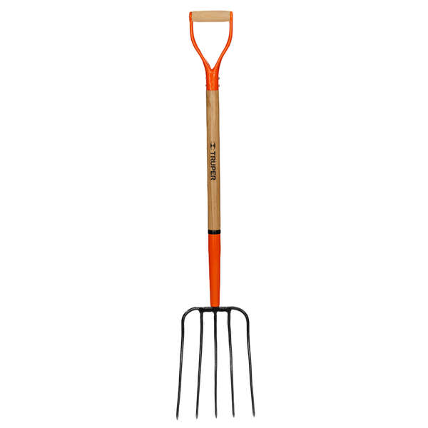 Vile 5 roga sa drvenom drškom D grip TRUPER - Slika 1