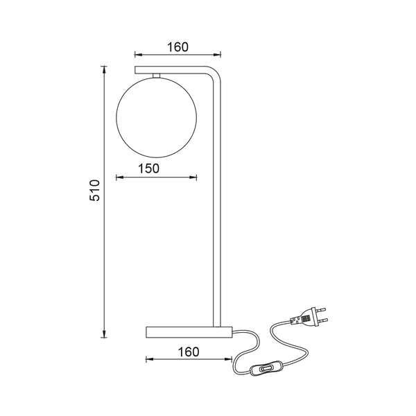 Visilica 1H-1xG9-OPL - Slika 3