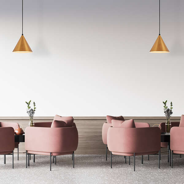 Visilica zlatna 1H-1xE27 - Slika 2