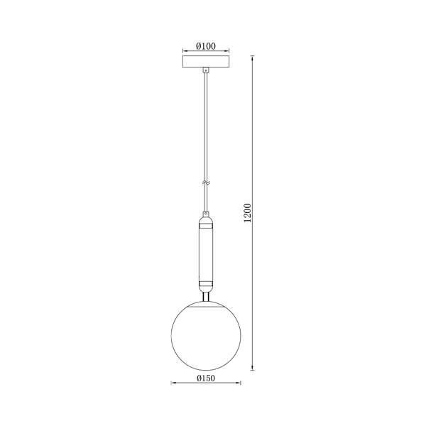 Visilica zlatna 1H-1xG9 - Slika 3