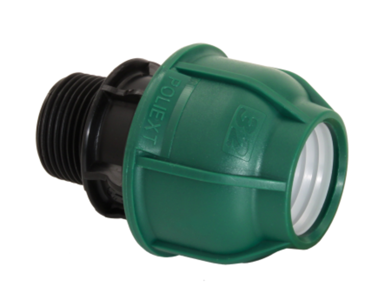 Zelena poluspojnica spoljašnji navoj 25X3/4" - Slika 1