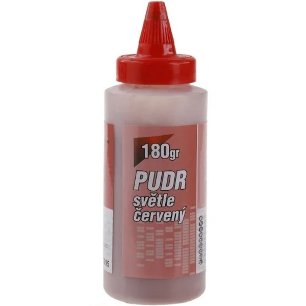 Zidarski puder za ocrtavanje - svetlo crveni 180g. LEVIOR - Slika 1
