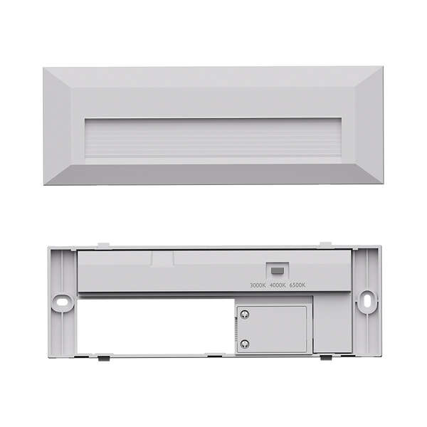 Zidna baštenska svetiljka bela 3W 3000K IP65 - Slika 7