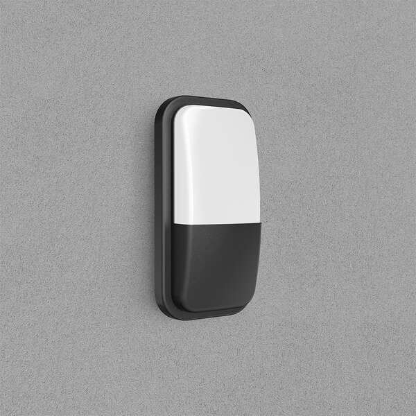 Zidna baštenska svetiljka crna 15W 3000K IP65 - Slika 2