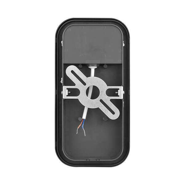 Zidna baštenska svetiljka crna 15W 4000K IP65 - Slika 4