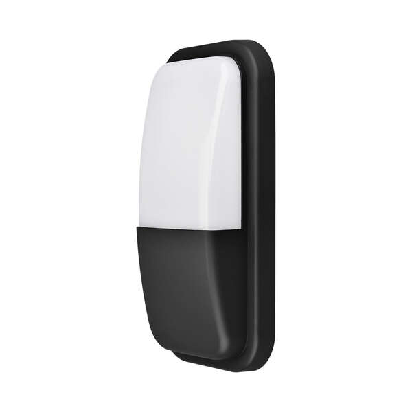 Zidna baštenska svetiljka crna 15W 4000K IP65 - Slika 1