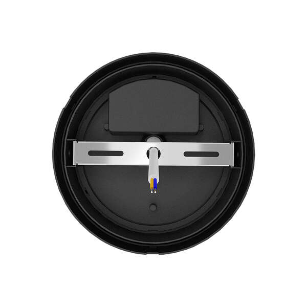 Zidna baštenska svetiljka okrugla crna 15W 3000K IP65 - Slika 4