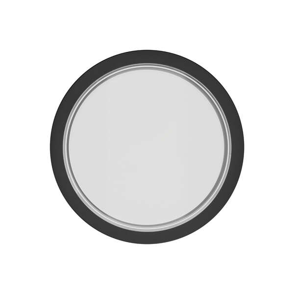 Zidna baštenska svetiljka okrugla crna 15W 4000K IP65 - Slika 3