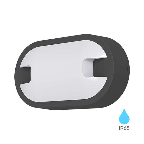 Zidna baštenska svetiljka siva 15W 3000K IP65 - Slika 7