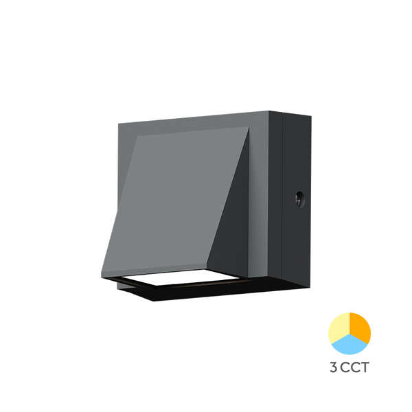 Zidna baštenska svetiljka siva 1×6W 3IN1 IP65 - Slika 1