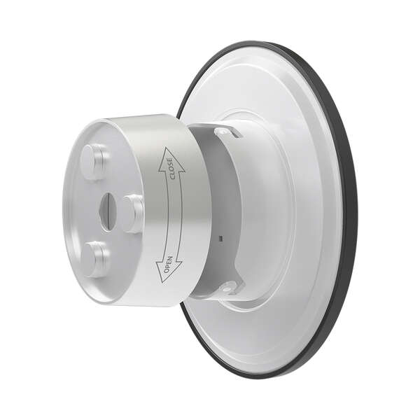 Zidna rozetna okrugla crna 12W 3U1 IP65 - Slika 5