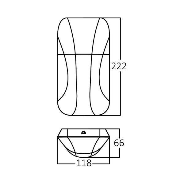 Zidna svetiljka 12W 3000K IP54 - Slika 5