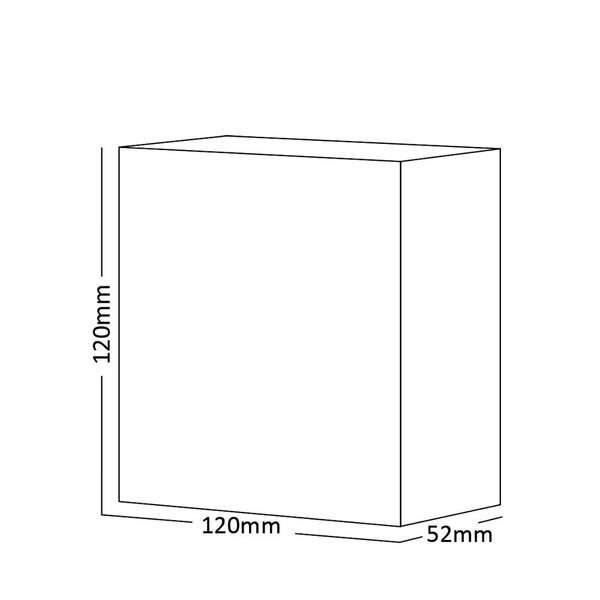 Zidna svetiljka bela 2x3W IP65 - Slika 5
