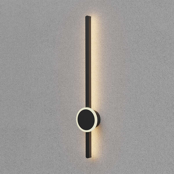 Zidna svetiljka crna WL700 16W 3000K - Slika 2