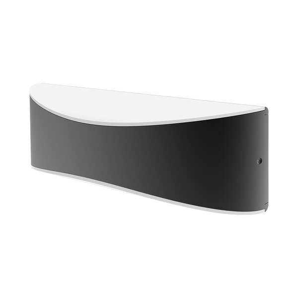 Zidna svetiljka siva 10W 3000K IP54 - Slika 1