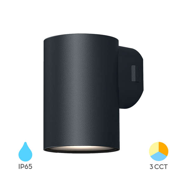 Zidna svetiljka siva 1x9W 3IN1 IP65 - Slika 7