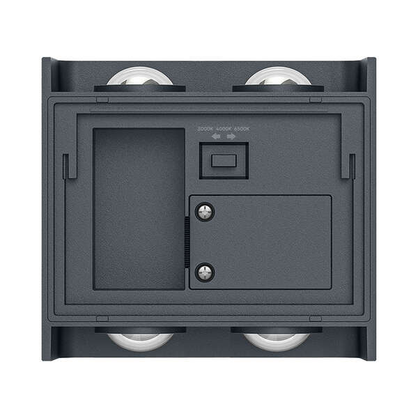 Zidna svetiljka siva 4x1W 3IN1 IP65 - Slika 7