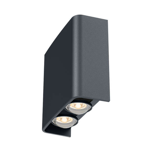 Zidna svetiljka siva 4x1W 3IN1 IP65 - Slika 1