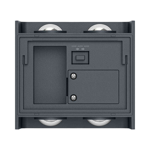 Zidna svetiljka siva 4x1W 3IN1 IP65 - Slika 4