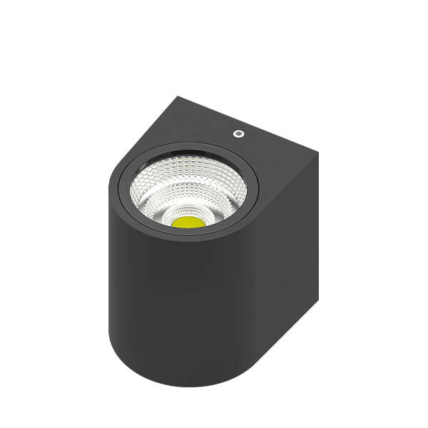 Zidna svetiljka siva 5W 3000K IP44 - Slika 3