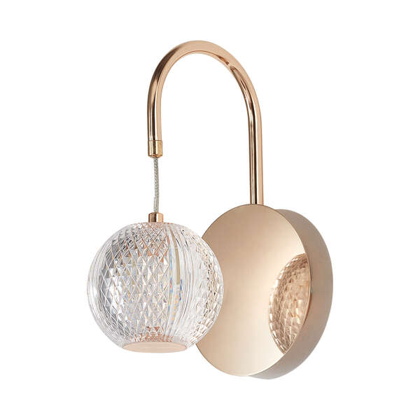 Zidna svetiljka zlatna 1H-1xG9 - Slika 2