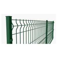 3D PVC Panelna ograda 2,5m zelena 4mm H=1.53m