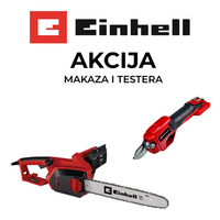 AKCIJA Einhell makaze i testere