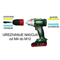 Aku bušilica ureznik 18V 130Nm 2x5.2Ah GB 18 LTX Metabo - Slika 9
