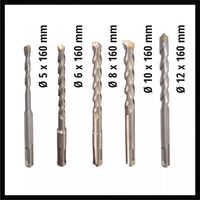 Aku SDS Plus čekić bušilica Set 1.2J 2.5Ah TE-HD Einhell - Slika 5
