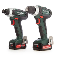 Aku combo set SSD bušilica/zavrtač 12V 2x2Ah BS 12 Metabo - Slika 5
