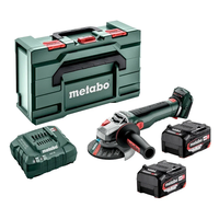 Aku ugaona brusilica 125mm WB 18 LT BL 11-125 Quick Metabo - Slika 4
