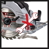 Aku kružna testera 190mm TE-CS 18/190 Li BL-Solo Einhell - Slika 6