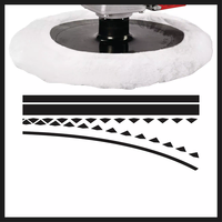 Aku polirka 180mm 18V CE-CP 18/180 Li E-Solo Einhell - Slika 3