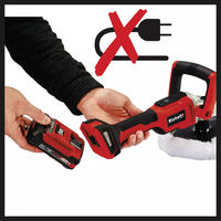 Aku polirka 180mm 18V CE-CP 18/180 Li E-Solo Einhell - Slika 6