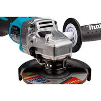 Aku ugaona brusilica 125mm 40V XGT GA005GZ Makita Solo - Slika 4