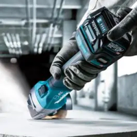 Aku ugaona brusilica 125mm 40V XGT GA005GZ Makita Solo - Slika 8