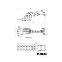 Akumulatorske makaze SGS 18 LTX Q Metabo - Slika 6