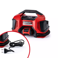 Akumulatorski hibridni kompresor Pressito Power X-Change TE-AC 18/11 Li AC - Solo Einhell - Slika 6