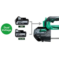 Aku tračni bansek za metal 18V Solo CB18DBL Hikoki - Slika 6