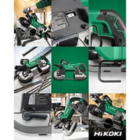 Aku tračni bansek za metal fi120 36V CB3612DA Hikoki - Slika 7