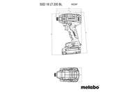 Aku udarni odvrtač 18V 200Nm SSD 18 LT 200 BL Solo Metabo - Slika 6