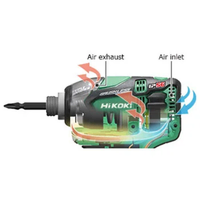 Aku udarni zavrtač 18V 305Nm Solo WR18DBDL2 Hikoki - Slika 5