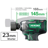 Aku udarni zavrtač 18V 305Nm Solo WR18DBDL2 Hikoki - Slika 6