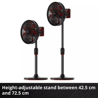 Akumulatorski ventilator GE-CF 18/320 P Li-Solo Einhell - Slika 4