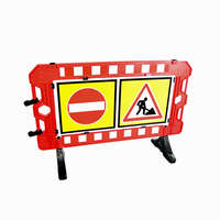 Barijera 150 cm crvena sa štampom