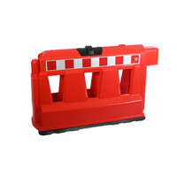 Barijera crvena 60x100x40 cm