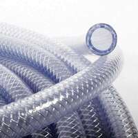 Baštensko crevo za zalivanje armirano providno 1/2