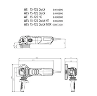 Brusilica sa regulacija br. obrtaja WE 15-125 Quick Metabo - Slika 8